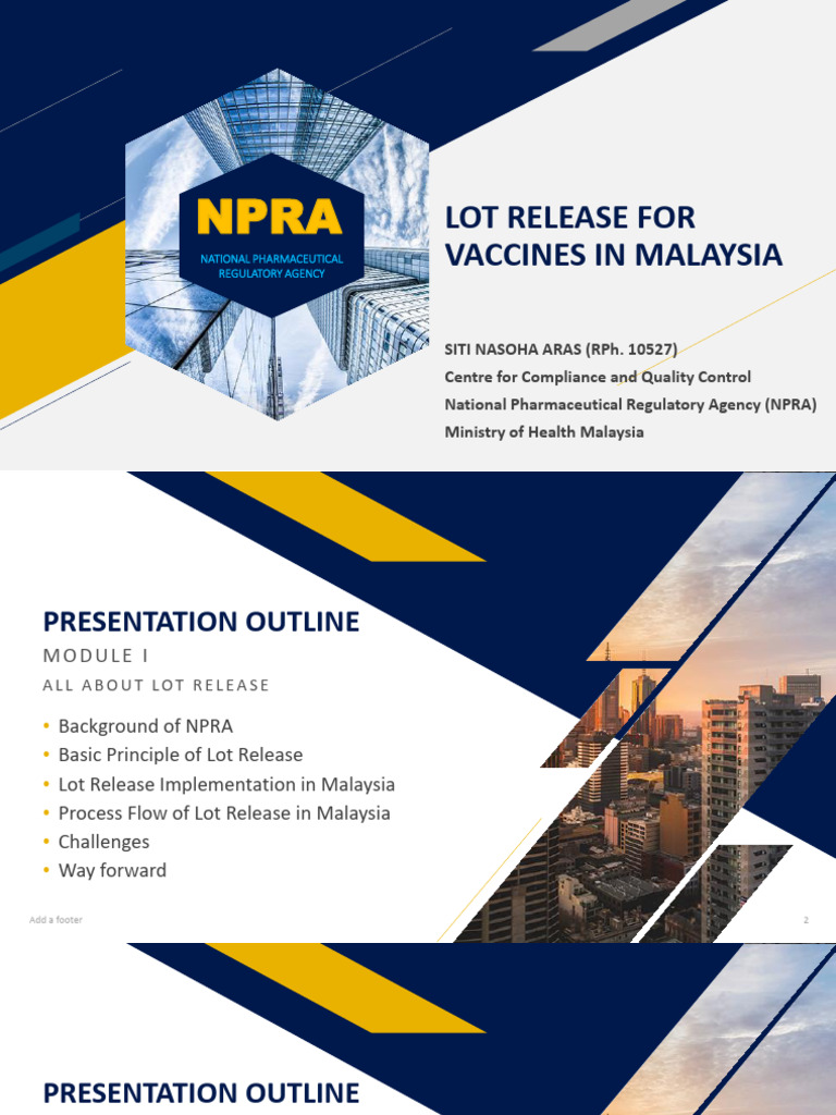 Vaccine Lot Release Process in Malaysia | PDF | Vaccines | Health Sciences
