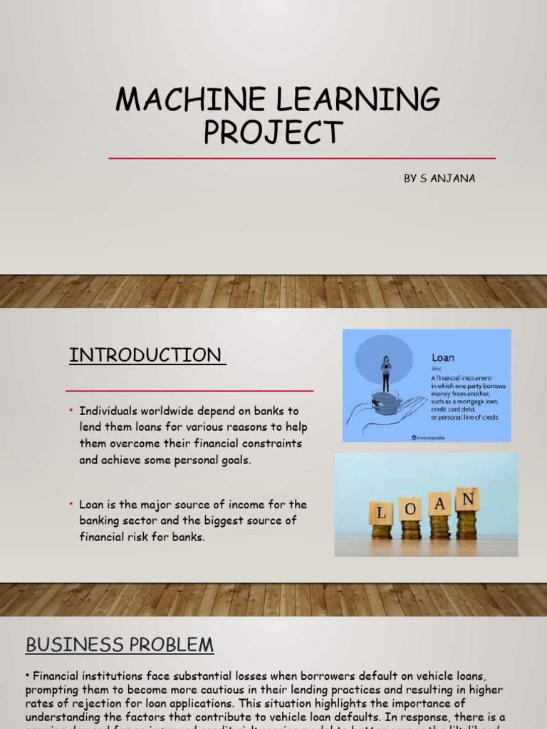Final Project | PDF | Loans | Risk