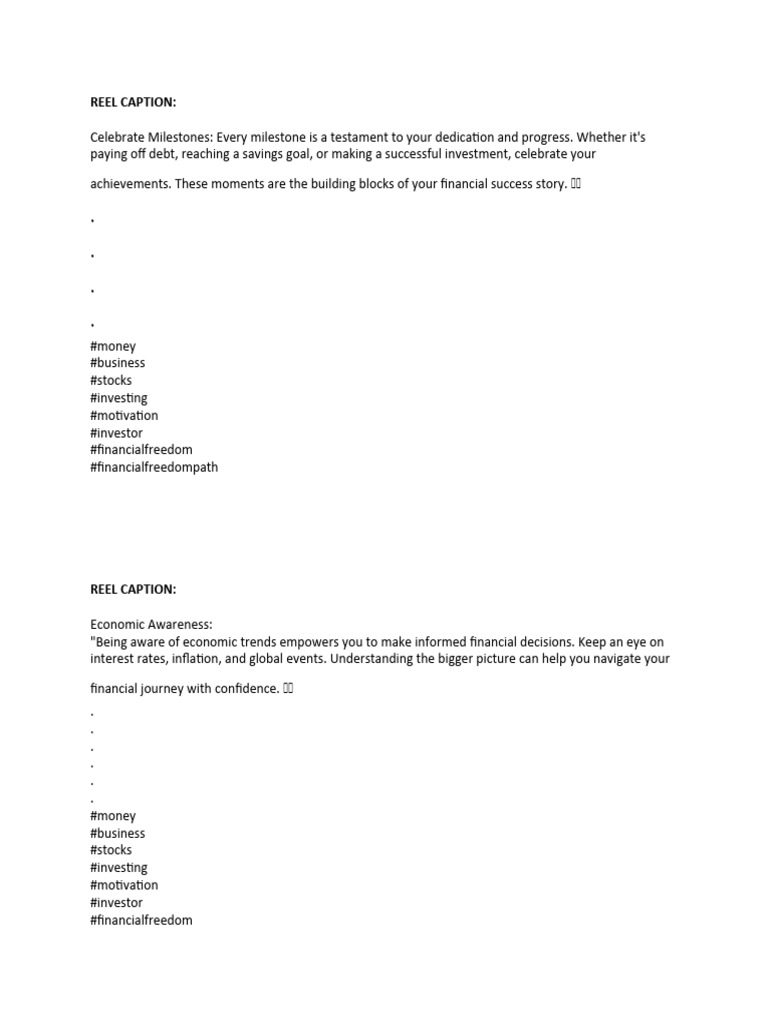 Financial Freedom Path Pdf Investing Motivation