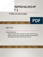 Type of Ventures PDF
