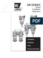 EMAM Baldwin DAHL 100 Series Diesel Fuel-Water Separator