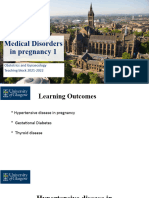 Medical Disorders in Pregnancy 1 21 - 22