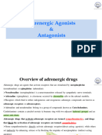 Adrenergic and antiadrenergic drugs