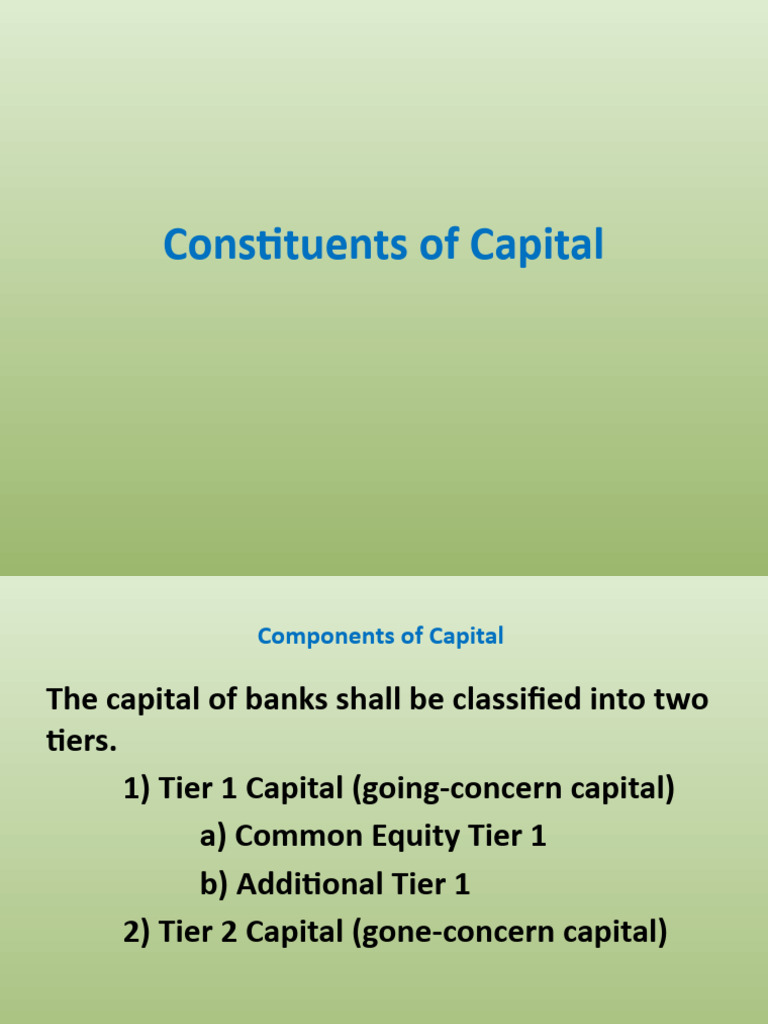 Capital Basel III | Download Free PDF | Basel Iii | Tier 1 Capital