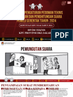 Pedoman Teknis PPS KPU Jakarta