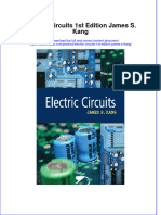 Read online textbook Electric Circuits 1St Edition James S Kang ebook all chapter pdf 