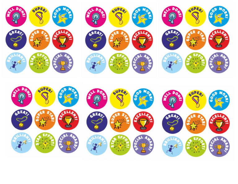Participation Sticker | PDF