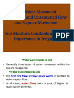 AGR 351 - Soil Water Movement - PPT 1 - Agri Junction