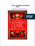 Read Online Textbook Sword Catcher 1St Edition Cassandra Clare Ebook All Chapter PDF