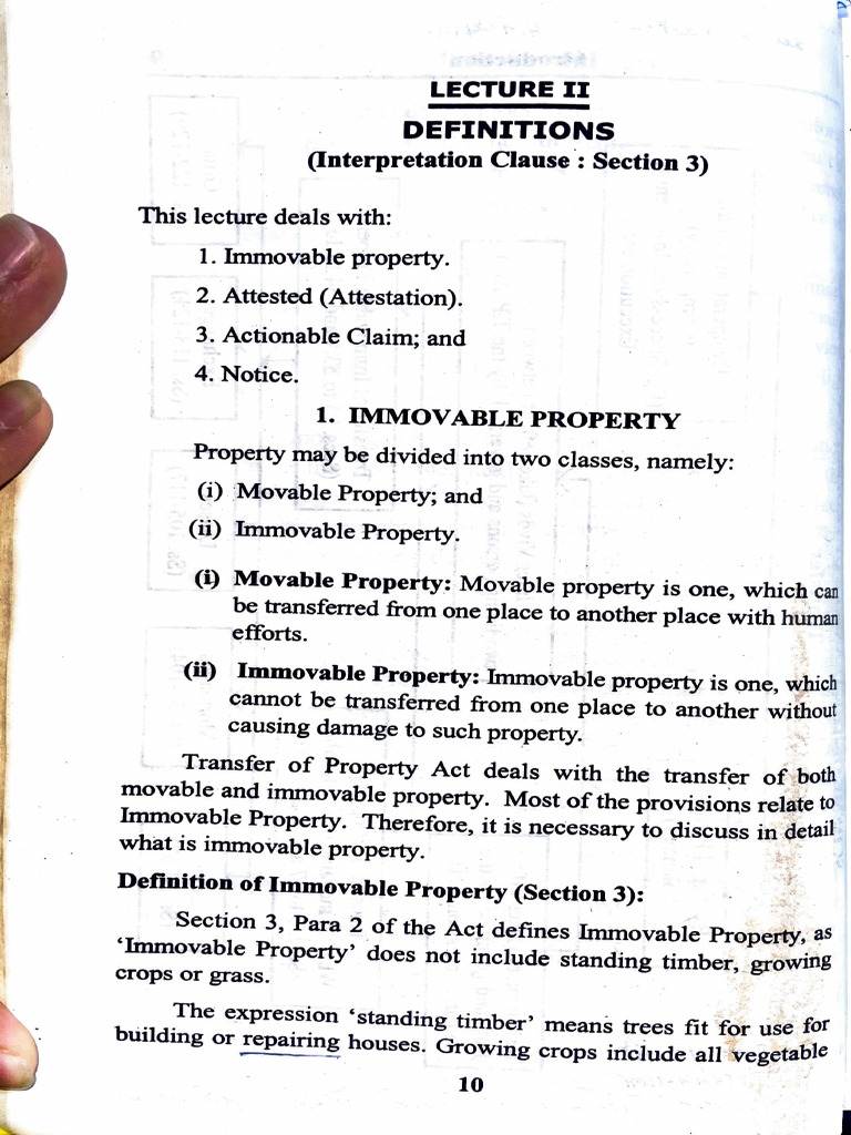 Property Note 1 | PDF