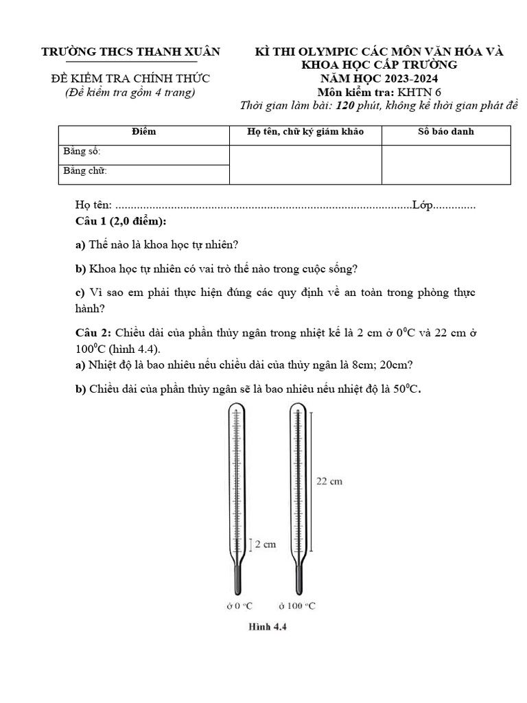 KHTN 6 LỌC | PDF