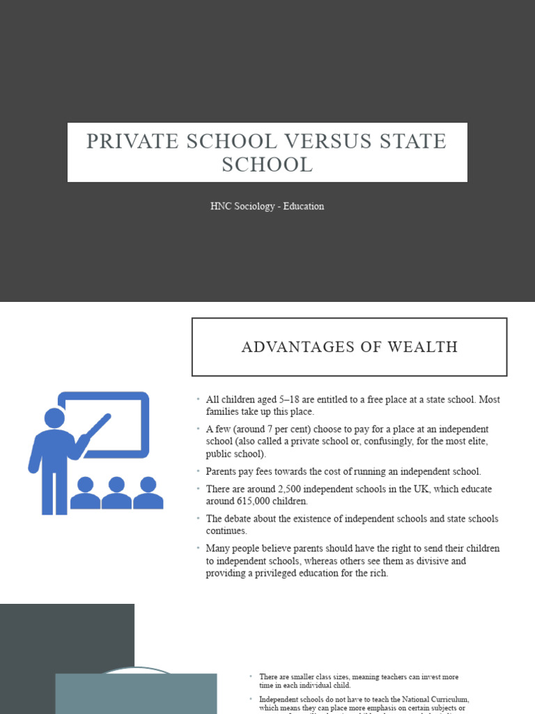 Private vs. State Schools: Key Insights | PDF | Homeschooling ...