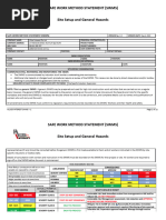 Safe Work Method Statement Template | PDF | Personal Protective ...