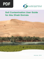 Soil Contamination User Guide For Abu Dhabi Emirate