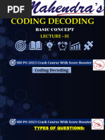 Chinese Coding Decoding