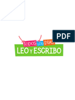 CuadernilloTodos Los Días Leo y Escribo para Primer Grado-Páginas