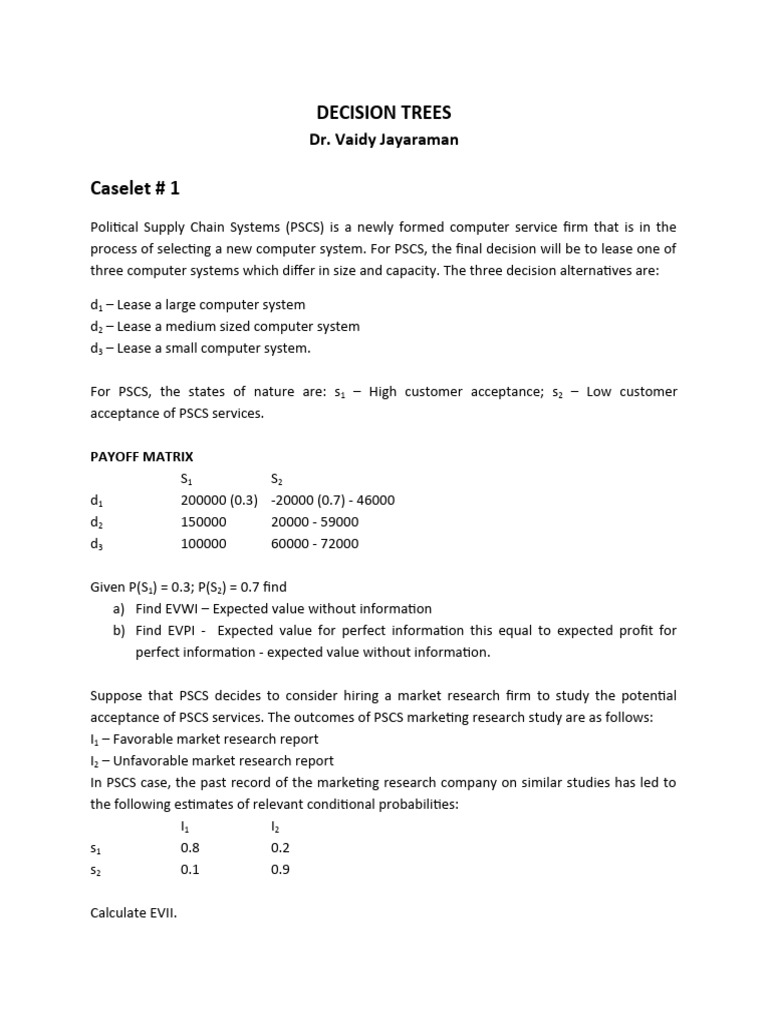 Decision Trees for Business Scenarios | PDF | Weather Forecasting | Zoning