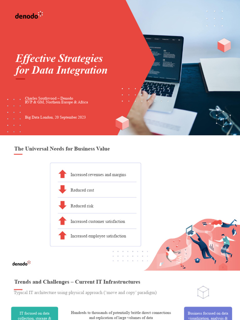 2023 BDL - Effective Strategies For Data Integration | PDF | Data ...