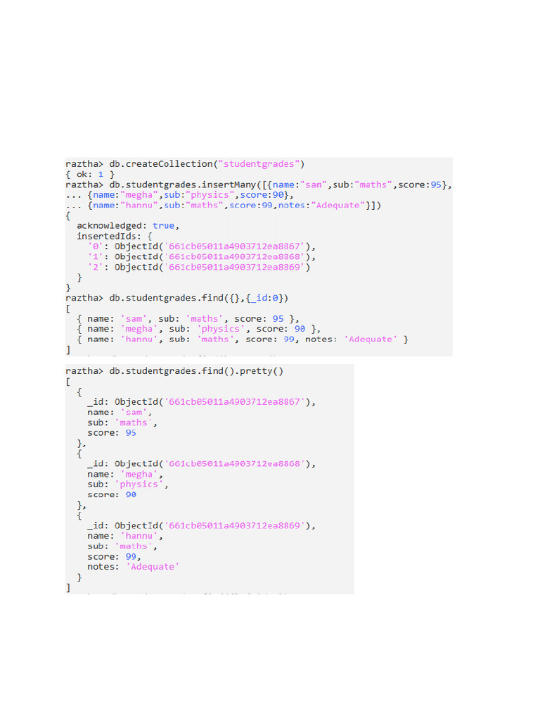 Mongodb Exp11 | PDF