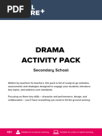 BTS Activity Pack Secondary School Drama