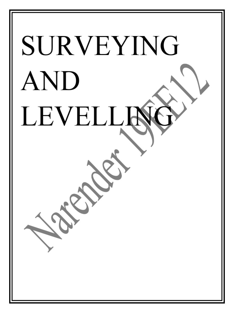 surveying-and-levelling-pdf-surveying-probability-and-statistics