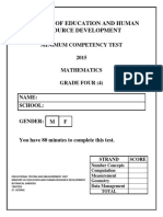 MCT Grade 4 2015 Mathematics - 240306 - 073000