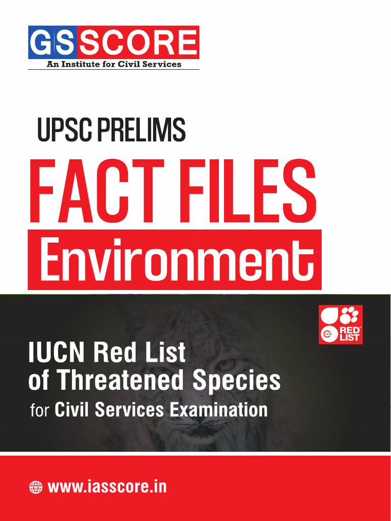 IUCN Red List of Threatened Species (1) 87200 | Download Free PDF ...