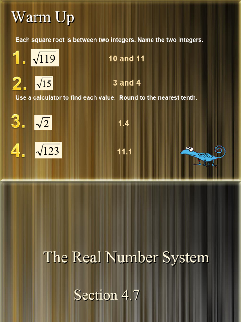Real Numbers & Classifications | PDF | Rational Number | Numbers