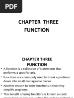 CHAPTER 3  FUNCTION