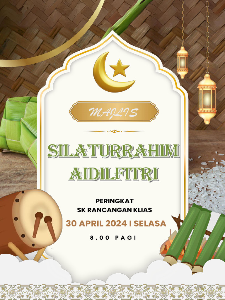 Template Buku Program Sambutan Raya by ProjekGrafik 2024 | PDF