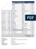 2024 Siegel Cavalier Softball Schedule