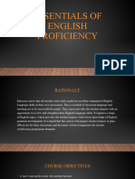 Essentials of English Proficiency (2)