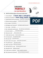 Present Perfcet 1 - Grammar Practice