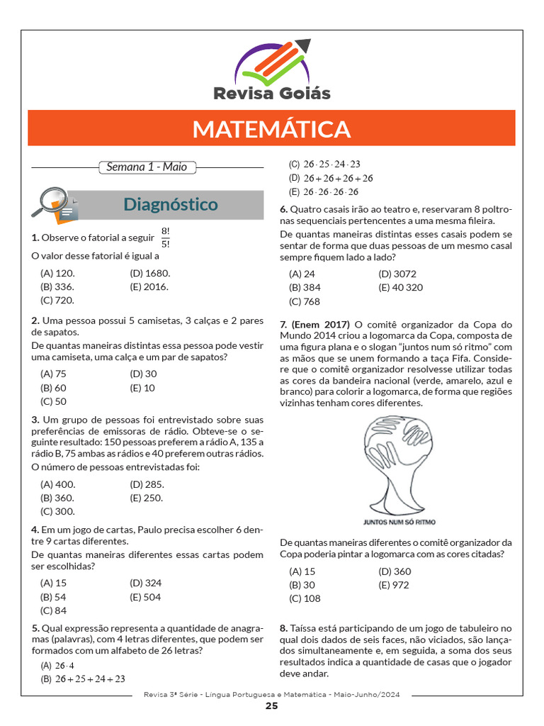 Revisa Goias 9 Ano 2025 4 Bimestre