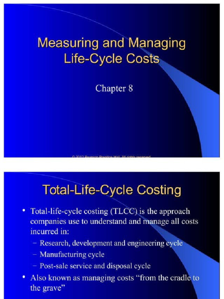Managing Life Cycle Cost | PDF