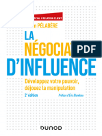 La Négociation Dinfluence - 2e Éd.
