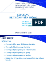 Tài liệu Hệ thống viễn thông 