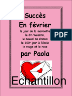 Succès en Février: Echantillon