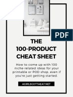 Printable Quote Ideas Cheat Sheet 2019