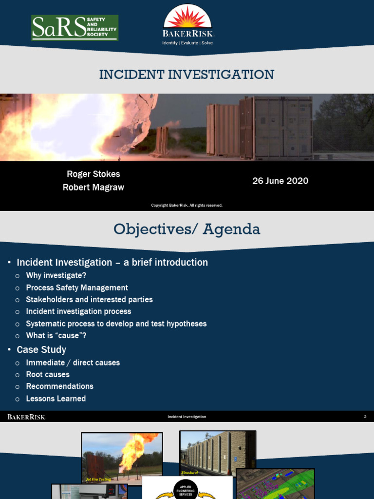 Incident Investigation For SaRS | PDF | Risk Management | Risk