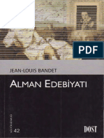 Alman Edebiyatı Jean Louis Bandet Dost Kültür Kitaplığ