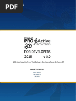 OWASP Top 10 Proactive Controls V3