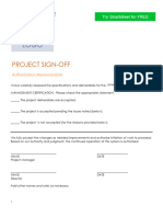 IC Simple Project Sign Off Sheet 11813 - PDF