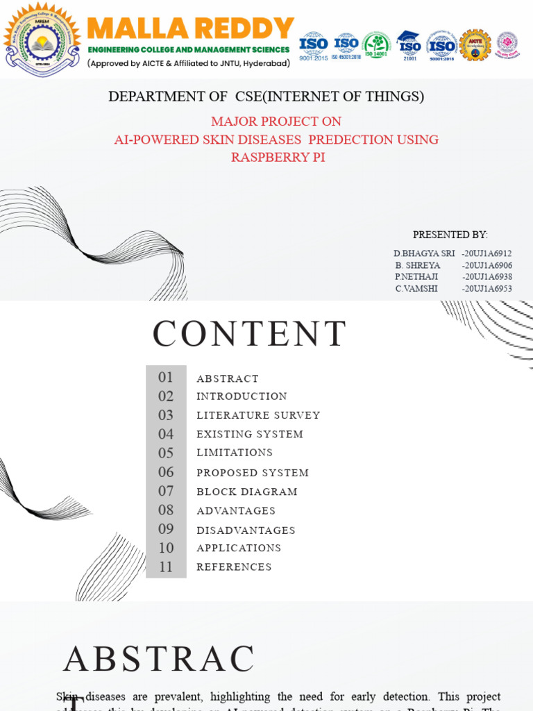 Major Project Presentation | PDF | Artificial Intelligence ...
