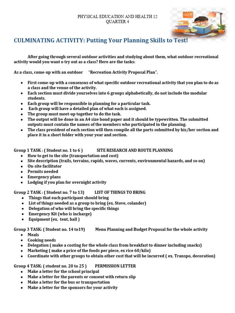 Trends Activity Sheet 5 Q4 With Quarter 4 Notes Pdf Meal