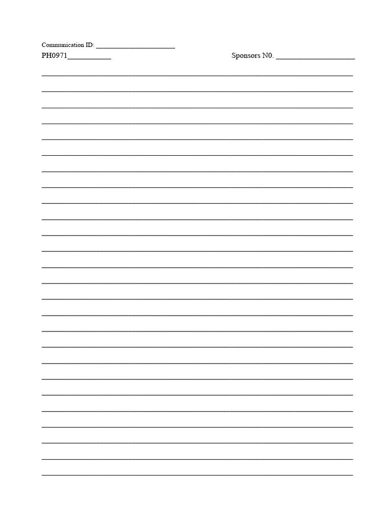 New Letter Form | PDF