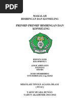 Makalah Prinsip Bimbingan Konseling