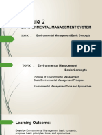 EMS Topic 1 Environmental Mgt System