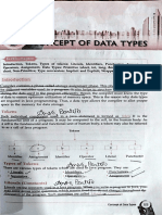 Chapter 5 (Concept of Data Type)
