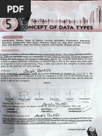 Chapter 5 (Concept of Data Type)